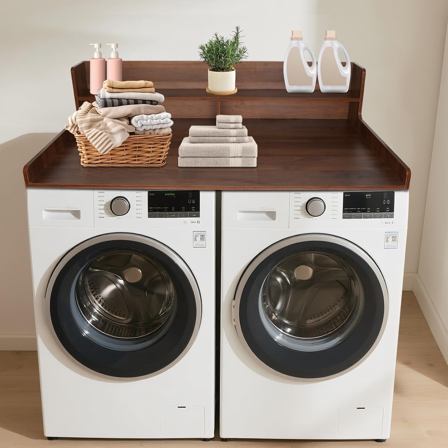2-Tier Washer and Dryer Countertop,54