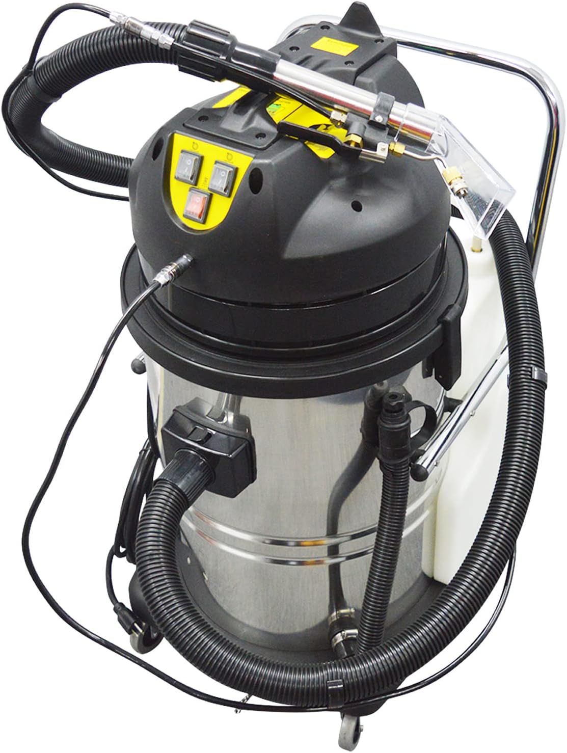 TECHTONGDA Commercial Carpet Cleaner 80L/21Gal Carpet Extractor Upholstery Wet Dry Vacuum Cleaner Floor Cleaning Machine 2000W