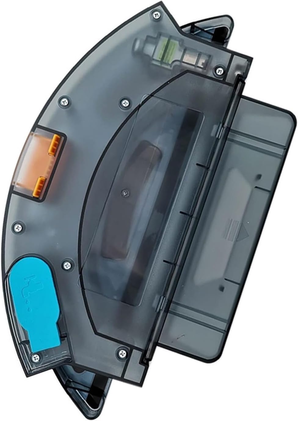 KAFTKO Vacuum Cleaner Water Tank, 2-in-1 Dust Collection Box Parts Replacement. Compatible for ABIR X5/X6/X8 (Color : Orange)