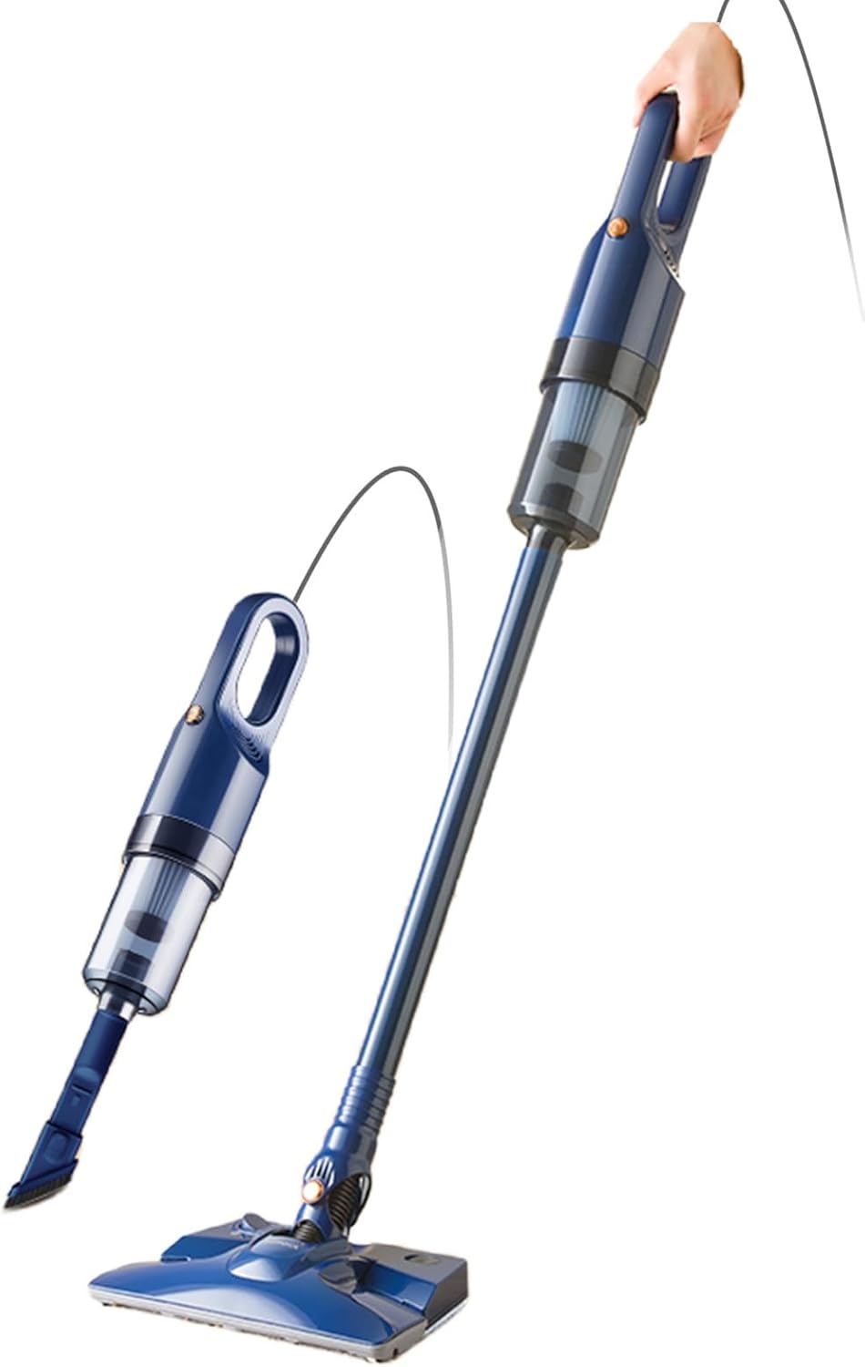 VELPEN Ultra-Light Corded Wet Dry Vacuum Cleaners 3-in-1, 15Kpa, 65db, 400W Brushed Motor, with Crevice Tool Multifunction Converts to A Hand Vacuum, Hardwood Floors Cleaner