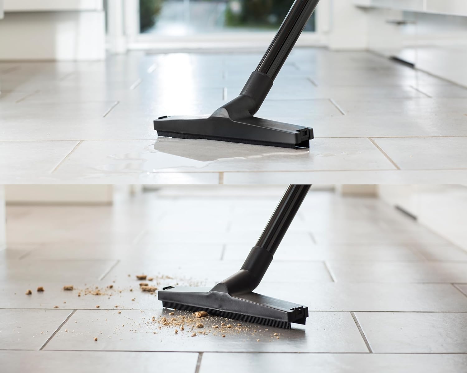 Nilfisk Alto Buddy II 12L 1200W Wet & Dry Vacuum Cleaner, Robust, Gray, Blower Function