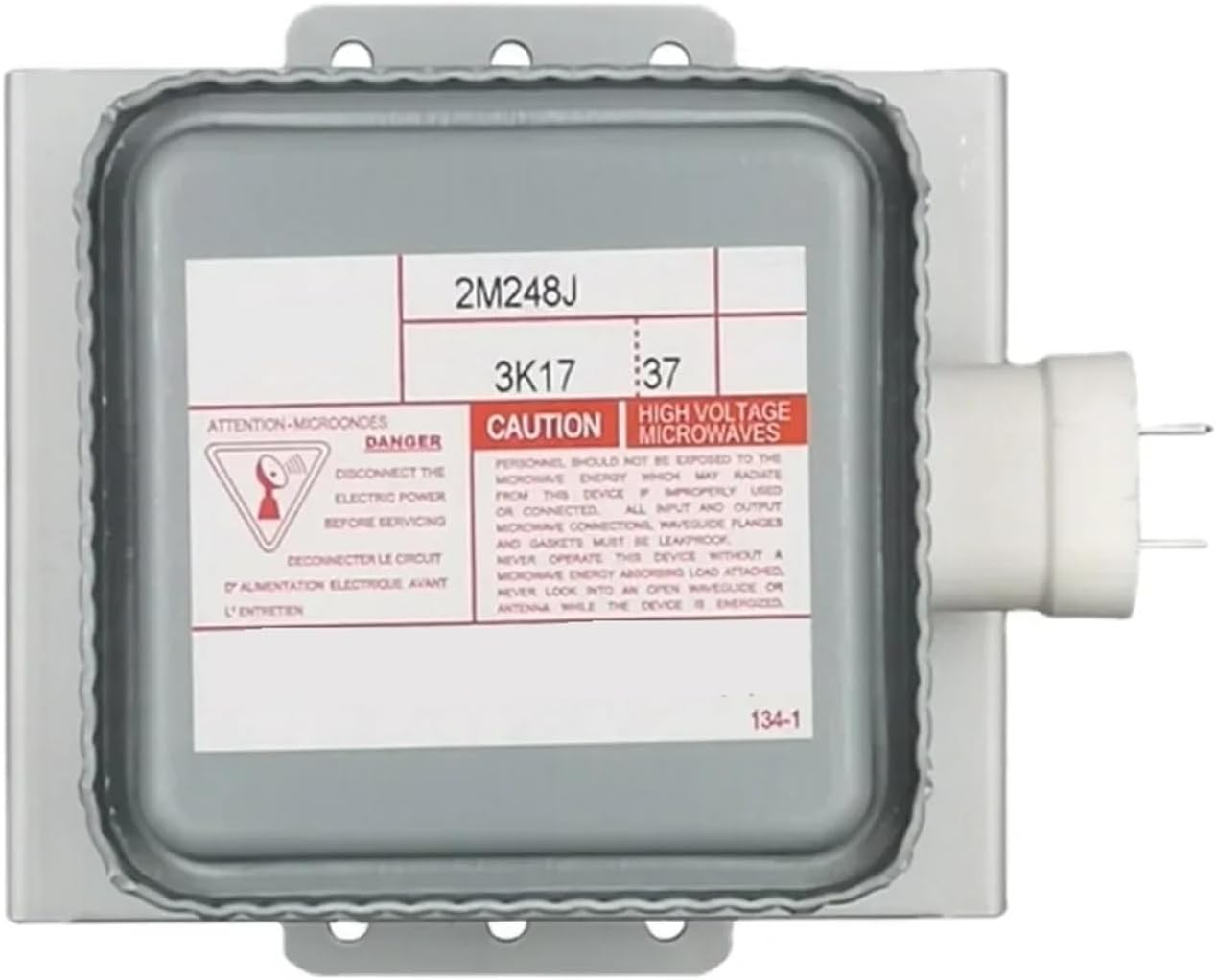 2M248J Air-Cooled Magnetron 1000W 2M248 ，Compatible For Toshiba，Microwave Oven Industrial Replacement Parts