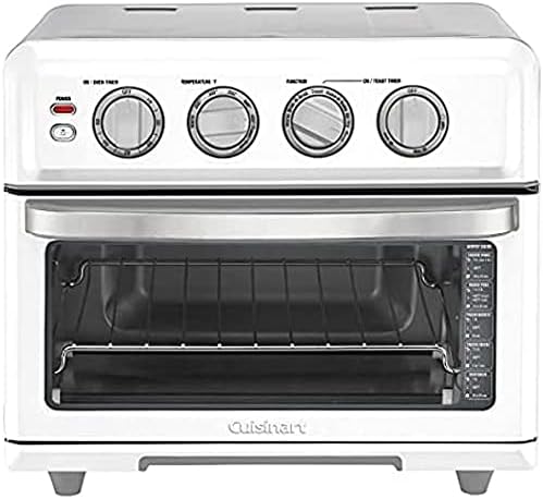 Cuisinart TOA-70W AirFryer Toaster Oven with Grill White Bundle with 1 YR CPS Enhanced Protection Pack