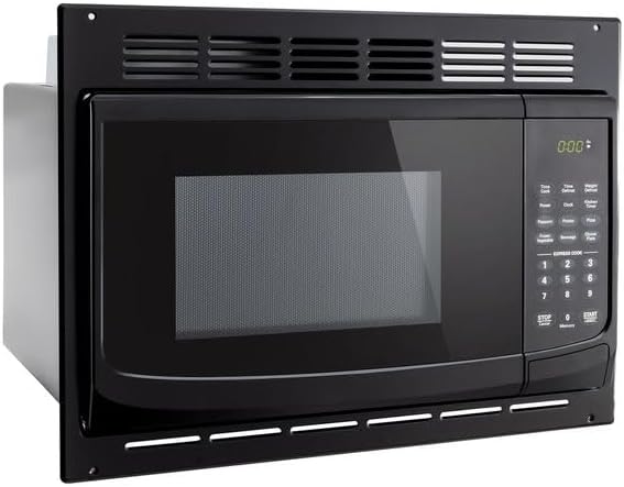 Tough Grade Black 1.0 Cu. Ft Microwave | 900W Output, 120V | Replaces High Pointe | Compact, Lightweight, One-Touch Controls,10 Power Levels Turntable, Timer, Child Lock