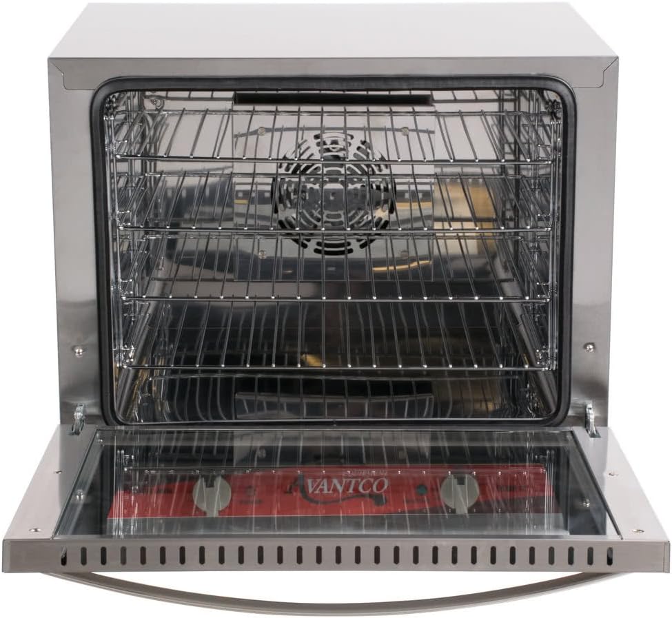 Oven,Half Size Countertop Convection Oven, 2.3 Cu. Ft. - 208/240V, 2800W,Commercial