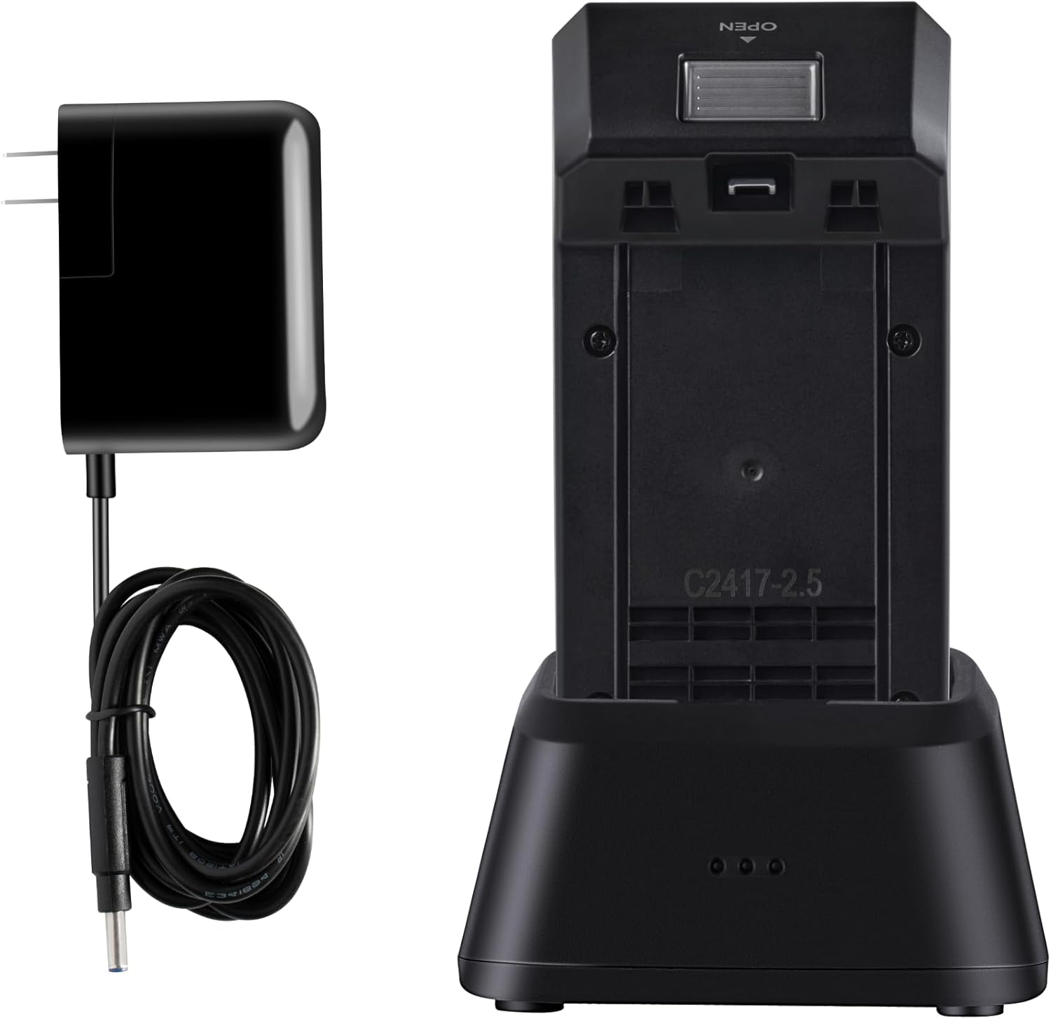 Eureka Stylus Elite NEC490BL&NEC490SE Cordless Stick Vacuum Cleaner Specialized Accessories kit Including Charging Base+Battery+Adapter