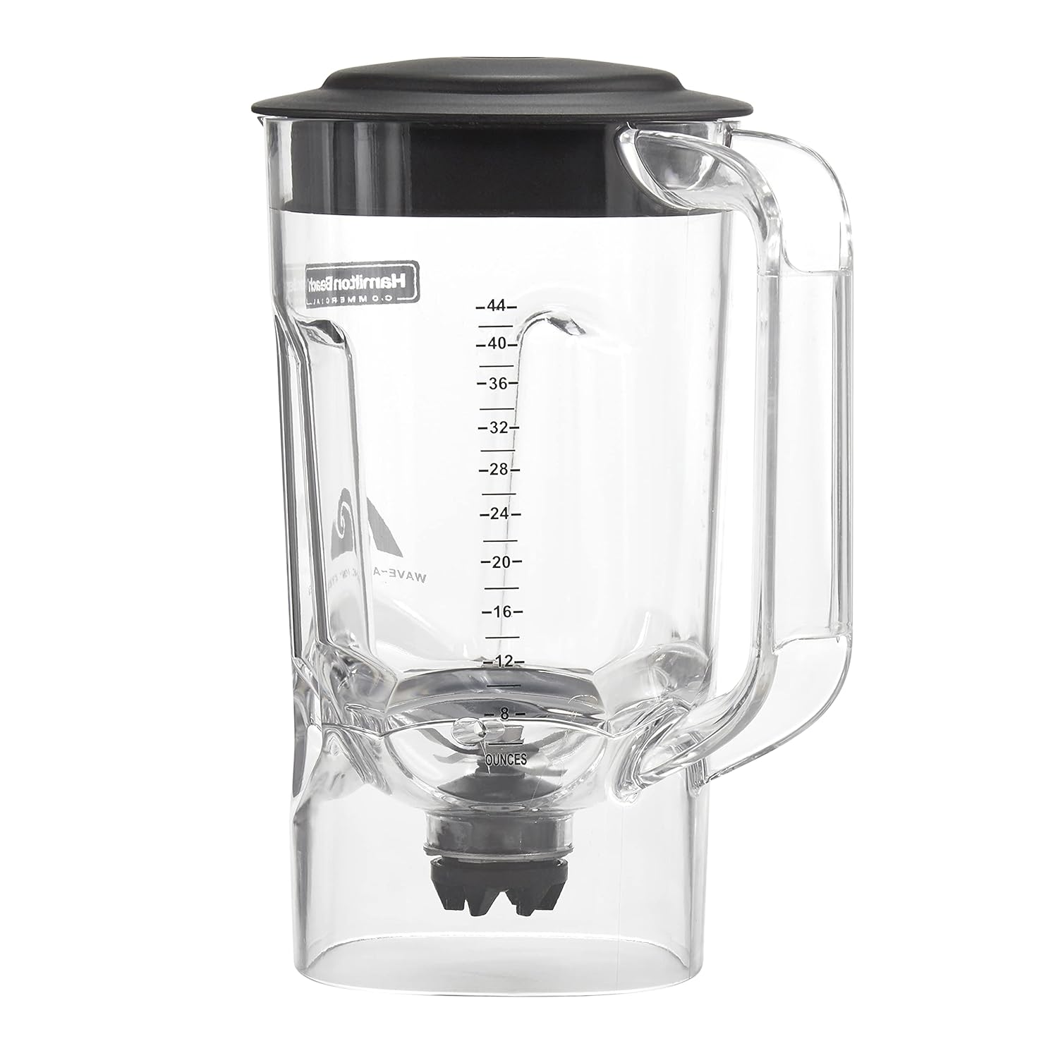 Hamilton Beach Commercial 908®R 44 Ounce / 1.25 Liter Polycarbonate Container, Fits Blenders (Model: HBB908R), 6126-908R