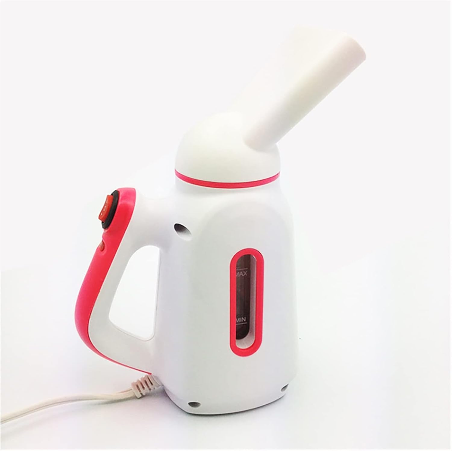 KANGYEBAIHUODIAN Portable Handheld Iron Clothes Steamer for Home Vertical Garment Steamers Steam Machine Ironing for Home Appliances for Travel (Color : White Pink, Size : AU)