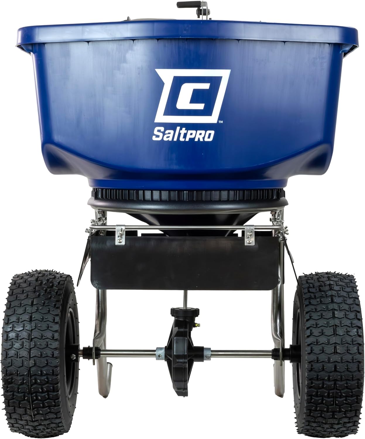 Chapin 88800B Spreader, Rock Salt, Ice Melt, Contractor, SaltPro, Walk Behind, Spiked Auger, Adjustable Baffles, 12