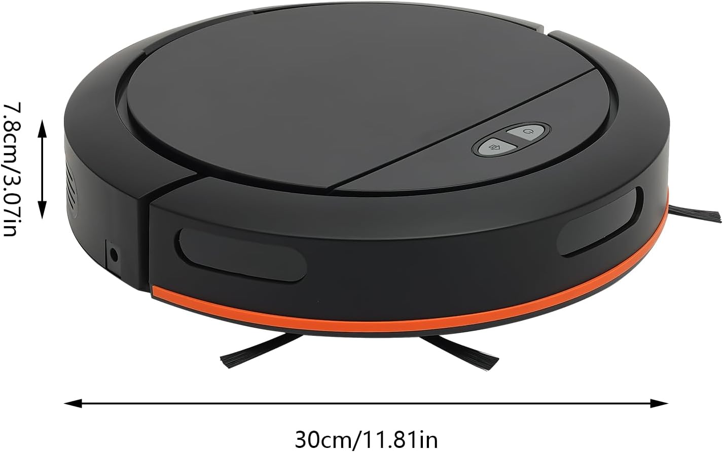 Self-Charging Vacuum Cleaner with 2700Pa Suction Power, App Control, 120 Mins Runtime, 3-in-1 Cordless Sweeping Machine for Short Blankets, Marble, Tile, Hard Floors (Black)