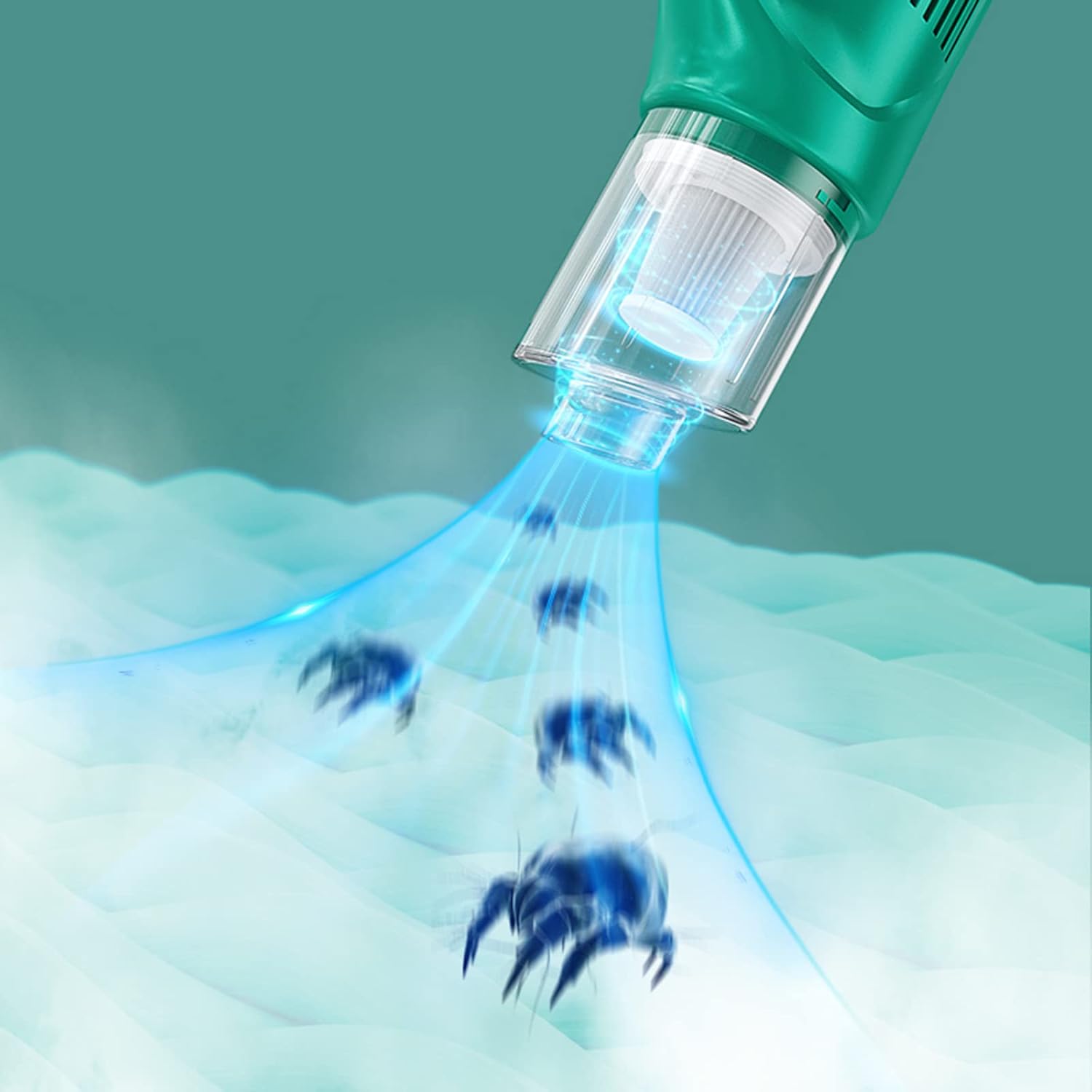 10000Pa Wireless Car Handheld Vacuum Cleaner Portable Powerful Suction Wet and Dry Smart Cordless Interior Accessories for Home,Black