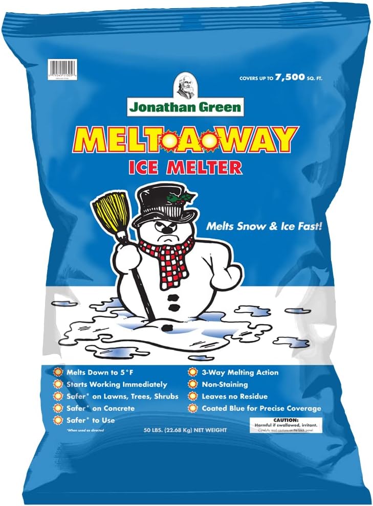 Jonathan Green (11305) Melt-A-Way Ice Melter - Ice Melt Deicer (50 lb)