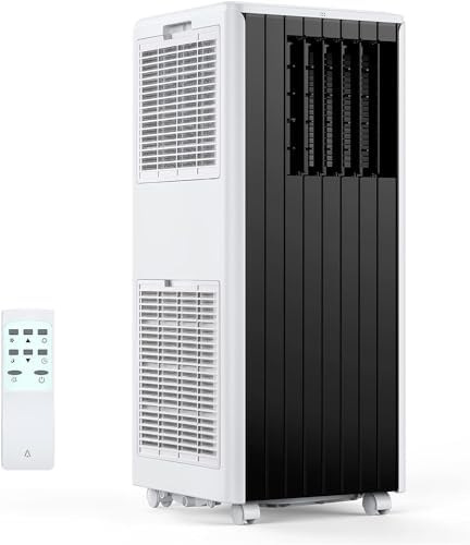 2024 New Upate 8000BTU Portable Air Conditioner, Portable AC Unit with Built-in Cool,Dehumidifier, Fan, Cools up to 350 Sq.Ft, Auto, Sleep Modes, Remote Control & Window Kit Included, 24H Timer