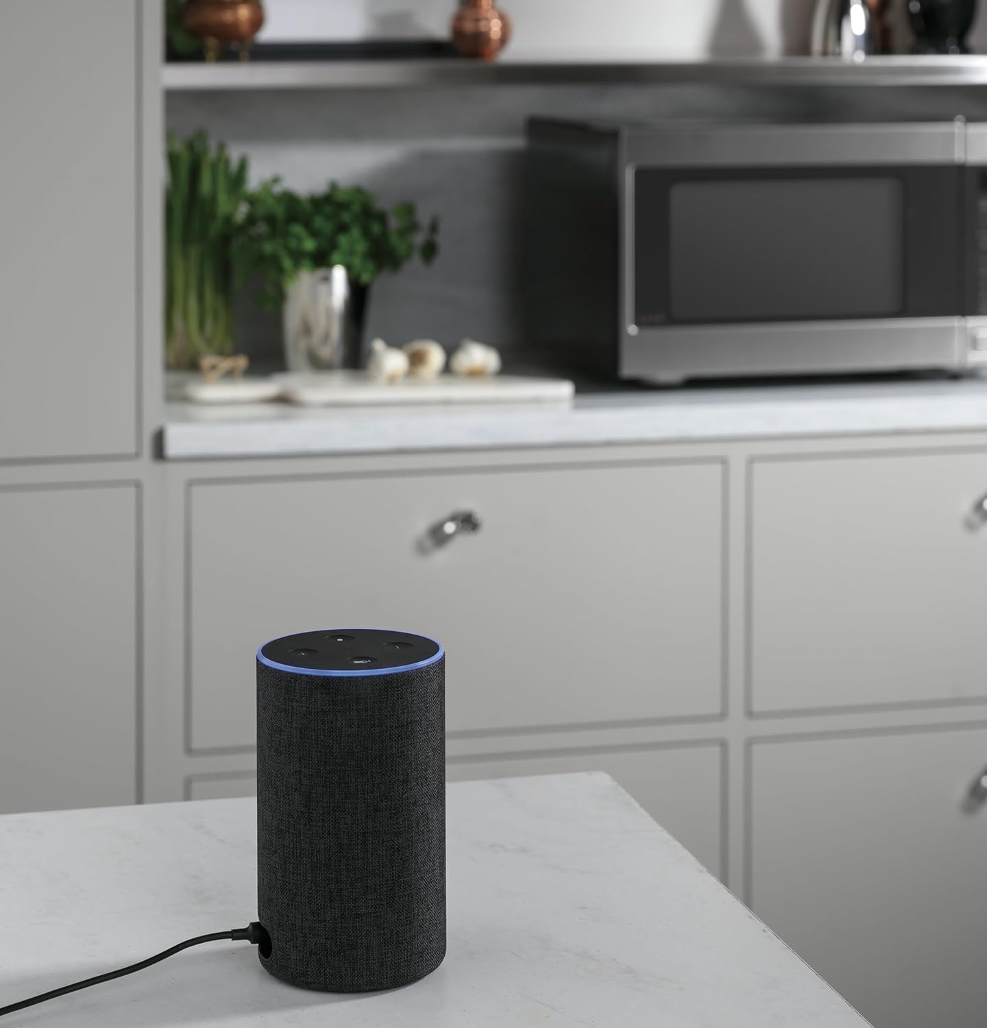 Café CEB515P3NDS Countertop Convection Microwave Oven, Broil, Auto-Cook, Roast, Defrost, Warm, Scan-to-Cook WiFi-Connectivity, 1000 Watts, Smart Home & Kitchen Essentials, New 1.5 Cu. Ft, Matte Black