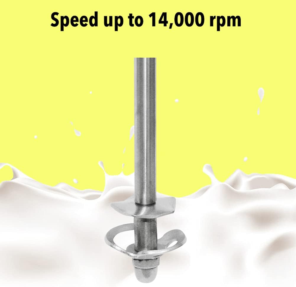 Double Head Milkshake Mixer, Stainless Steel 2 Gears Speeds Smoothie Blender for Milk Tea, Coffee Shops