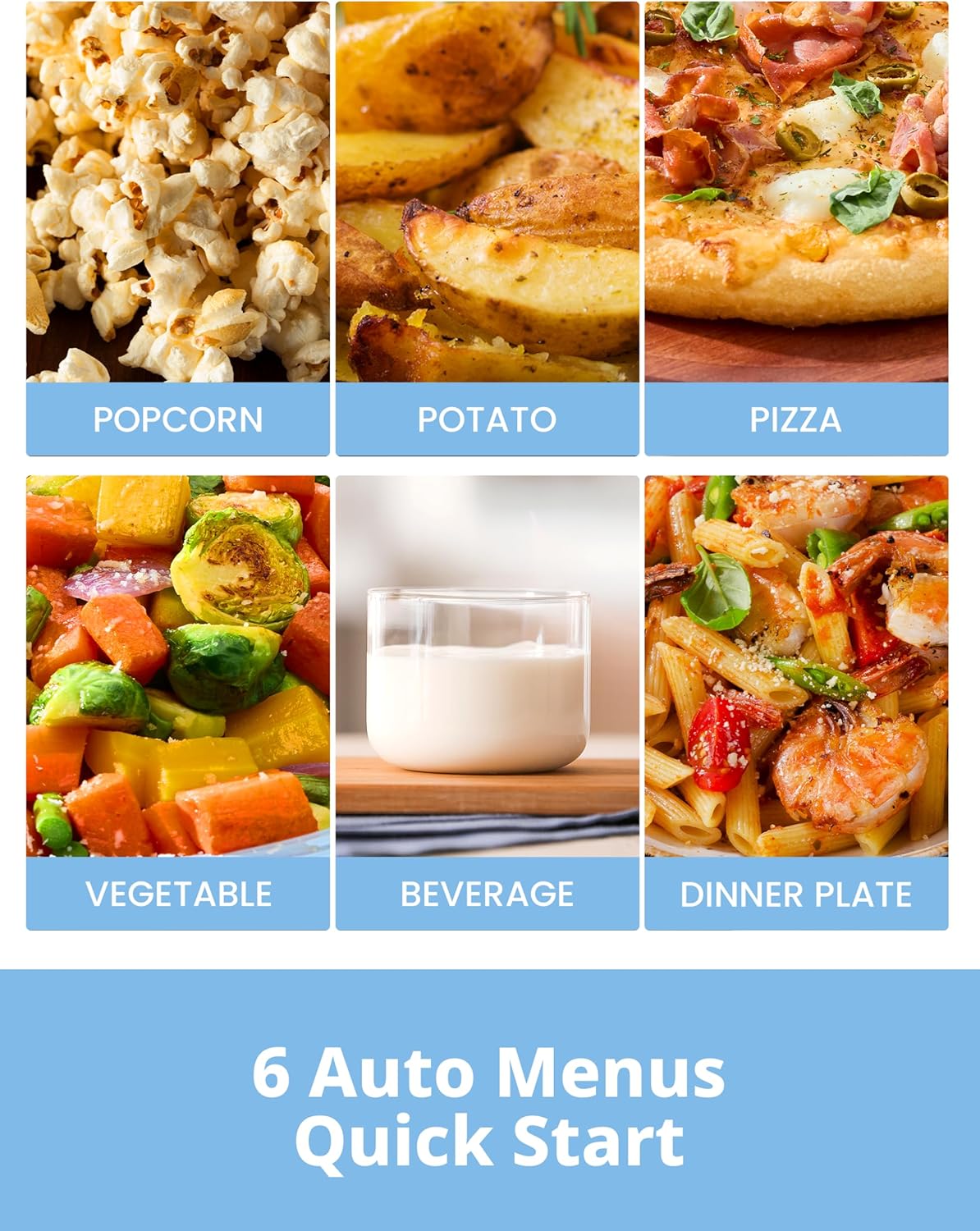 COMFEE' Retro Microwave Oven, Small Microwave with 6 Auto Menus, 0.9 cu.ft Countertop Compact Microwave with Multi-stage Cooking, Mute Function, LED digital, Apricot/900W, CMO-MMP02AA(AT)