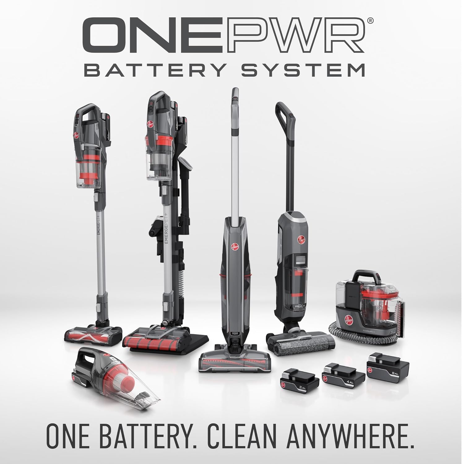 Hoover ONEPWR WindTunnel Emerge Pet Cordless Stick Vacuum Cleaner, Lightweight Stick Vac, Powerful and Quiet Cleaning, Self Standing, No Wall Mount Required, Cordless Vacuum Cleaners for Home Use