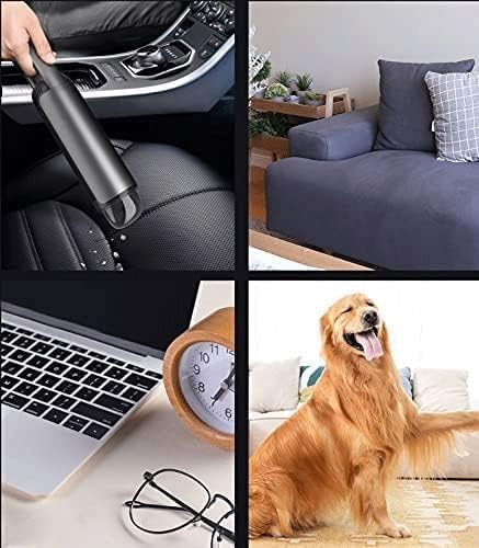 Handheld Vacuum Cordless, Portable Car Vacuum Cleaner, Rechargeable Vacuum, for Home Office Pet Hair Cleaning