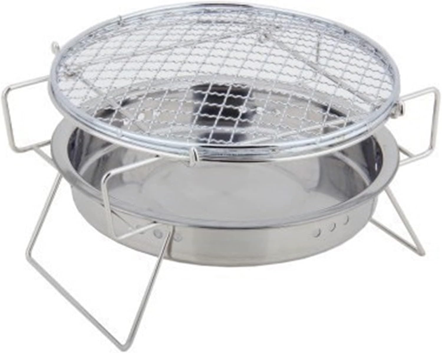 Grills Charcoal Grill For Camping Outdoor Barbacoa Outdoor Mini Grill Stainless Folding Barbecue Accessories Portable Cooking Tools