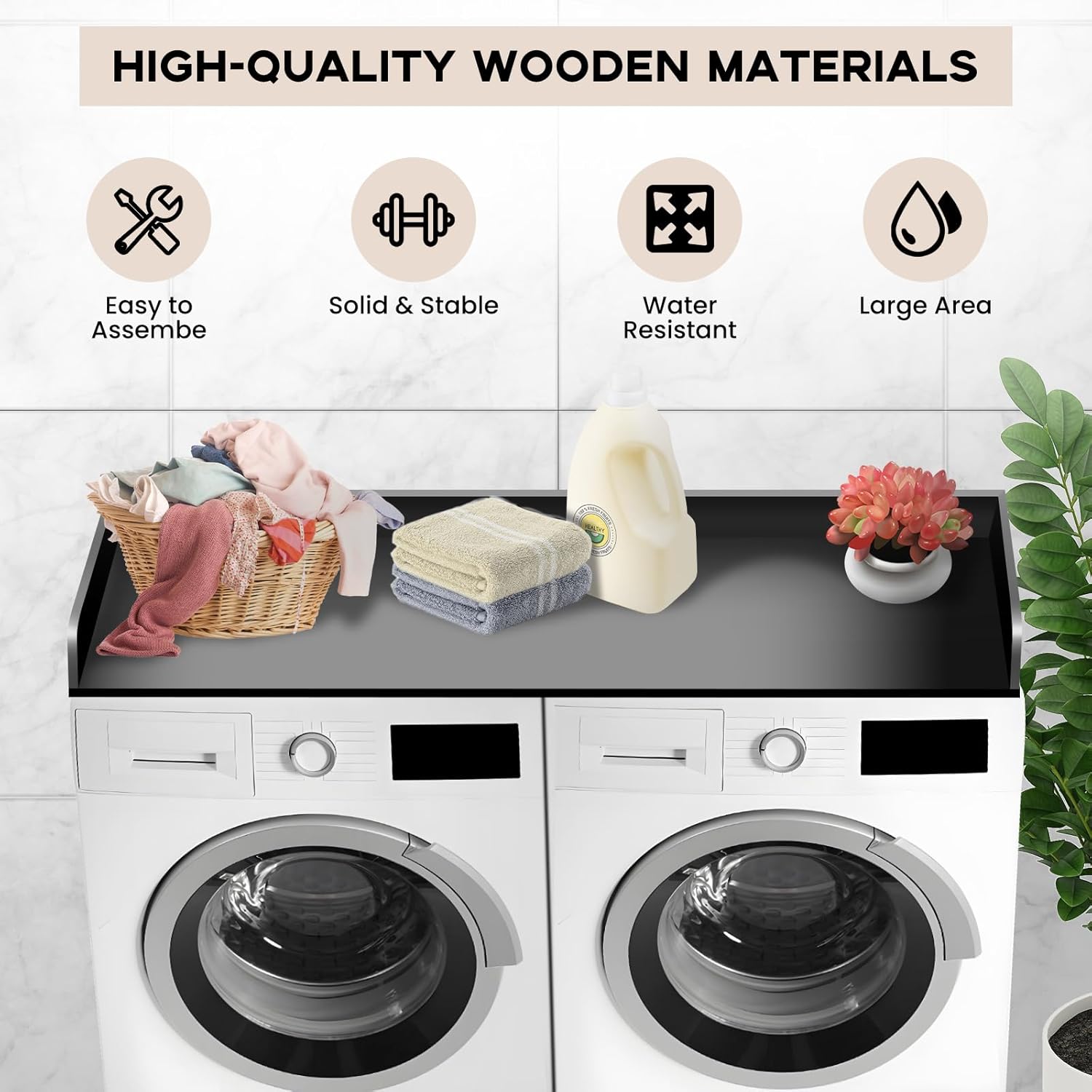 Washer Dryer Countertop,Laundry Countertop,27.5