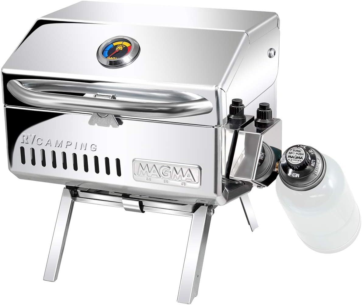 MAGMA C10-601T Mesquite, Traveler Series Gas Grill, One Size, Stainless Steel