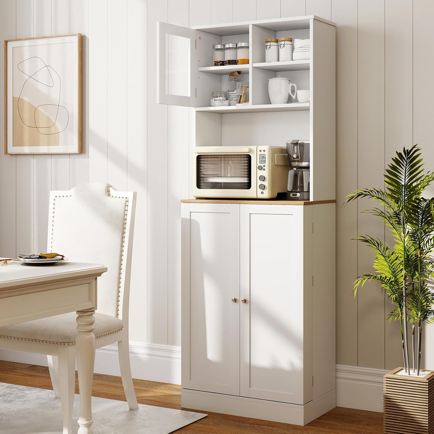 Giantex Kitchen Hutch Cabinet, 67