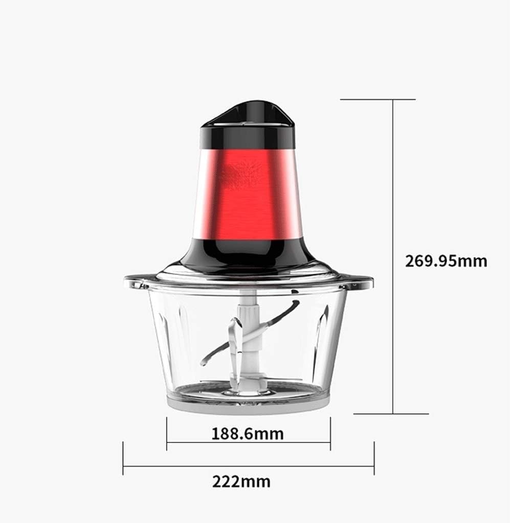 Electric Meat Grinder Machine Stainless Steel Household Electric Food Chopper Mincer Blender Grinder Home Kitchen Food Processor for Meat Fruit