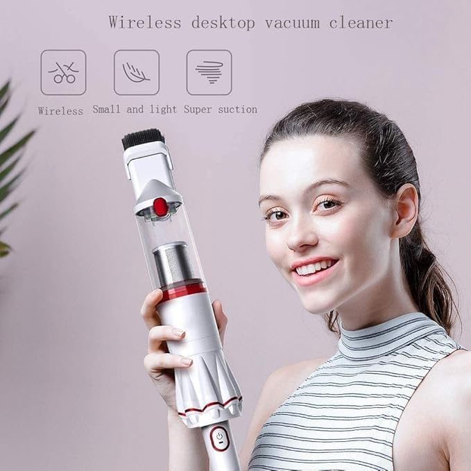 Handheld Vacuum, Cordless Vacuum Handheld Rechargeable with 11KPA Strong Suction, Wet&Dry Hand Vacuum, Lightweight Portable Vacuum Cleaner for Home Car Pet Hair