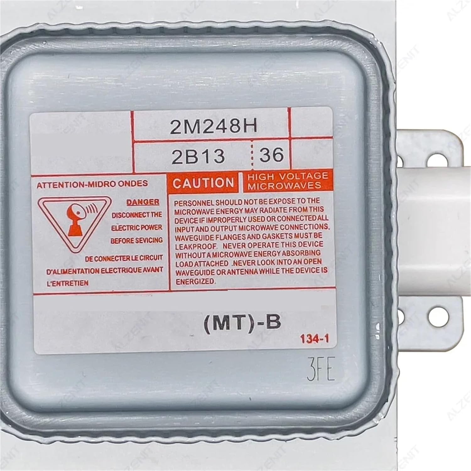 Air-Cooled Magnetron 2M248H For Microwave Oven 1000W 2M248 Industrial Replacement Parts