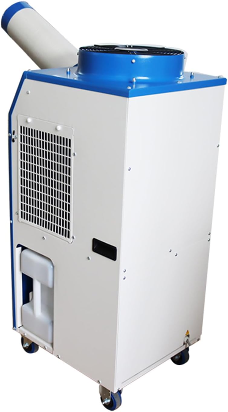 INTSUPERMAI Commercial Mobile Industrial Air Conditioners Spot Cooler Air Conditioner Workshop Post Cooling Mobile Air Conditioners Mobile Cooling Air Conditioner Single Outlet 220V 480m³/h