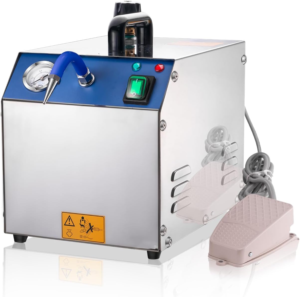 DZQ Jewelry Steam Cleaner Machine 2L 1300W Professional Cleaning Power 110V 4Kg Safe Non-Noise for Your Jewelry Best Service