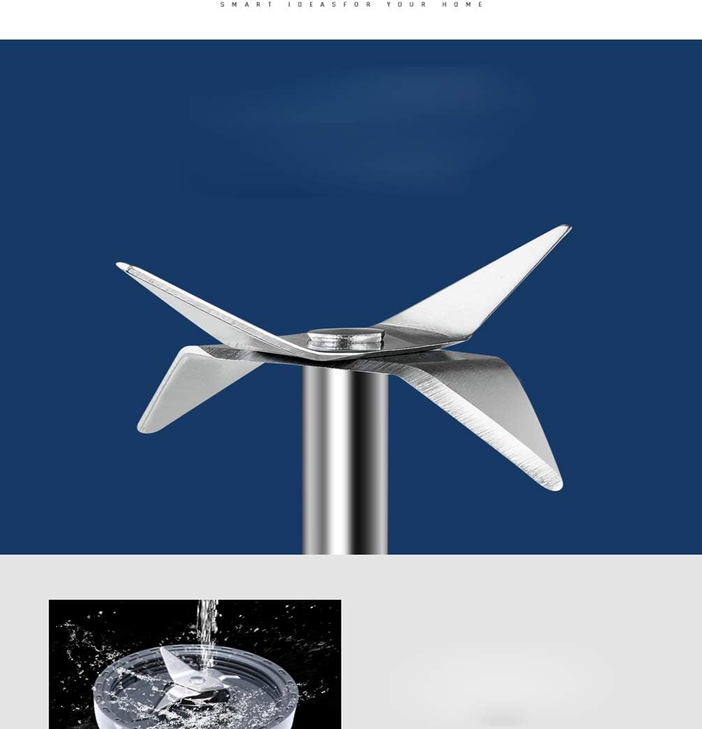 Portable Blender, Mini Blender Smoothie Maker with USB Rechargeable Electric Blender Professional Commercial for Vegetables and Fruit Smoothie Maker Blender Food Processor 600Ml 300w