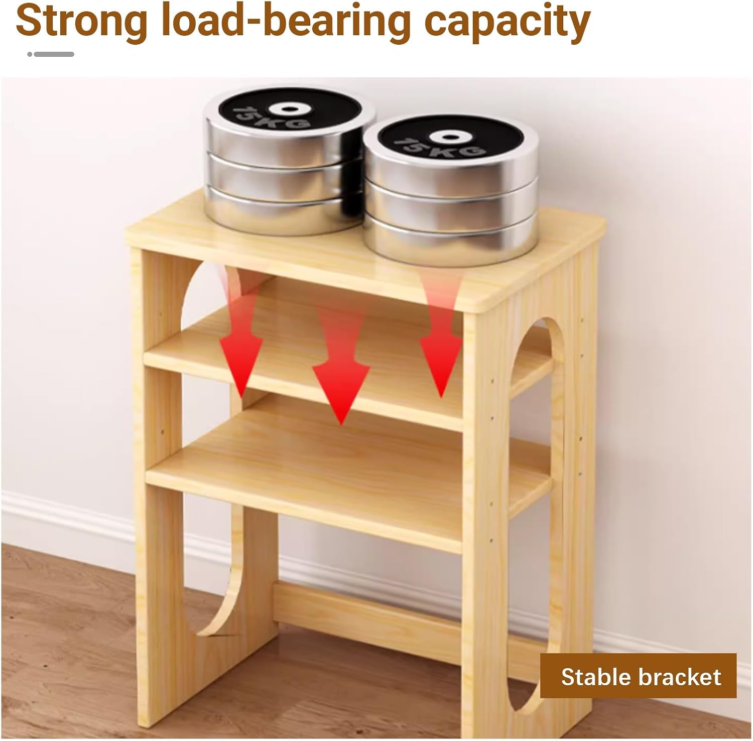 Wood Organizer Stand For Sweeping Robot Vacuum,Sweeping Robot Storage Rack,Small End Tables For Bathroom,for Living Room,Bedroom