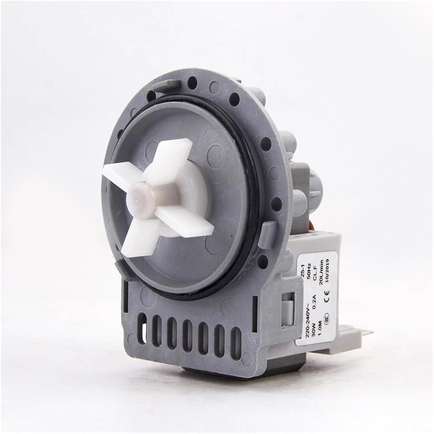 30W Washing Machine Drain Pump Motor 220v General Washer Drain Pump Replacement kit for Laundry Appliance Parts
