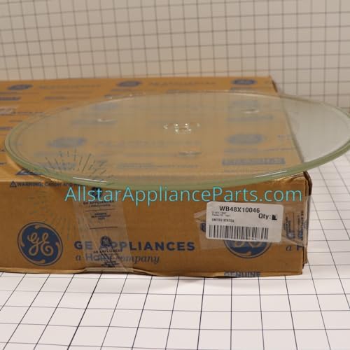WB48X10046 Microwave Glass Turntable Plate