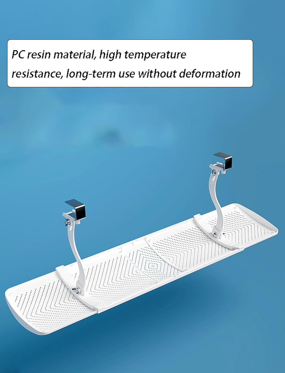 Air Conditioner Deflector for Ceiling Central Air Conditioning Telescopic Design 58-90cm, Angle Adjustable, Prevent The Air from Blowing Straight