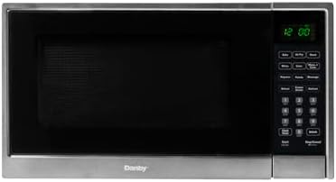 Danby 1.3 cu. ft. Multifunction Countertop Microwave with Air Fry in Stainless Steel (DBMW1361ABSS)