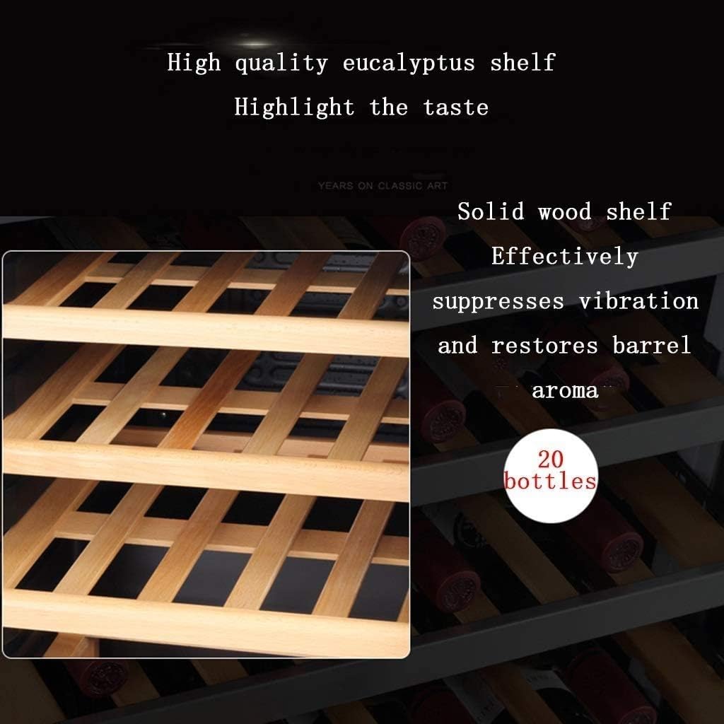 Wine Cooler, Super Quiet Professional Compressor Wine Fridge, Freestanding Wine Refrigerator Beverage Refrigerator and Cooler