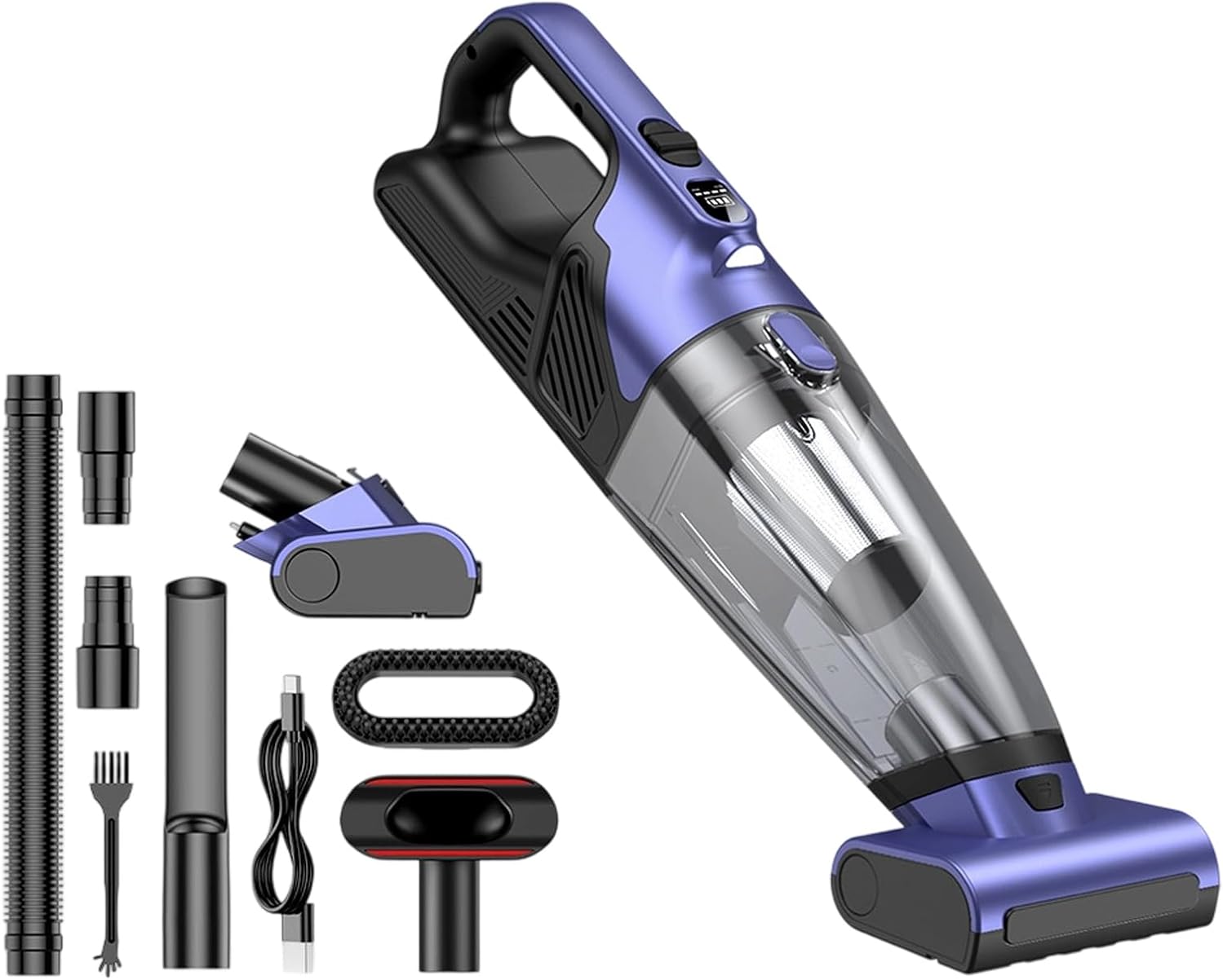 Handheld 10000Pa Strong Suction Multifunctional For Pet Hair Sofa Tile Floor Mopping Handheld