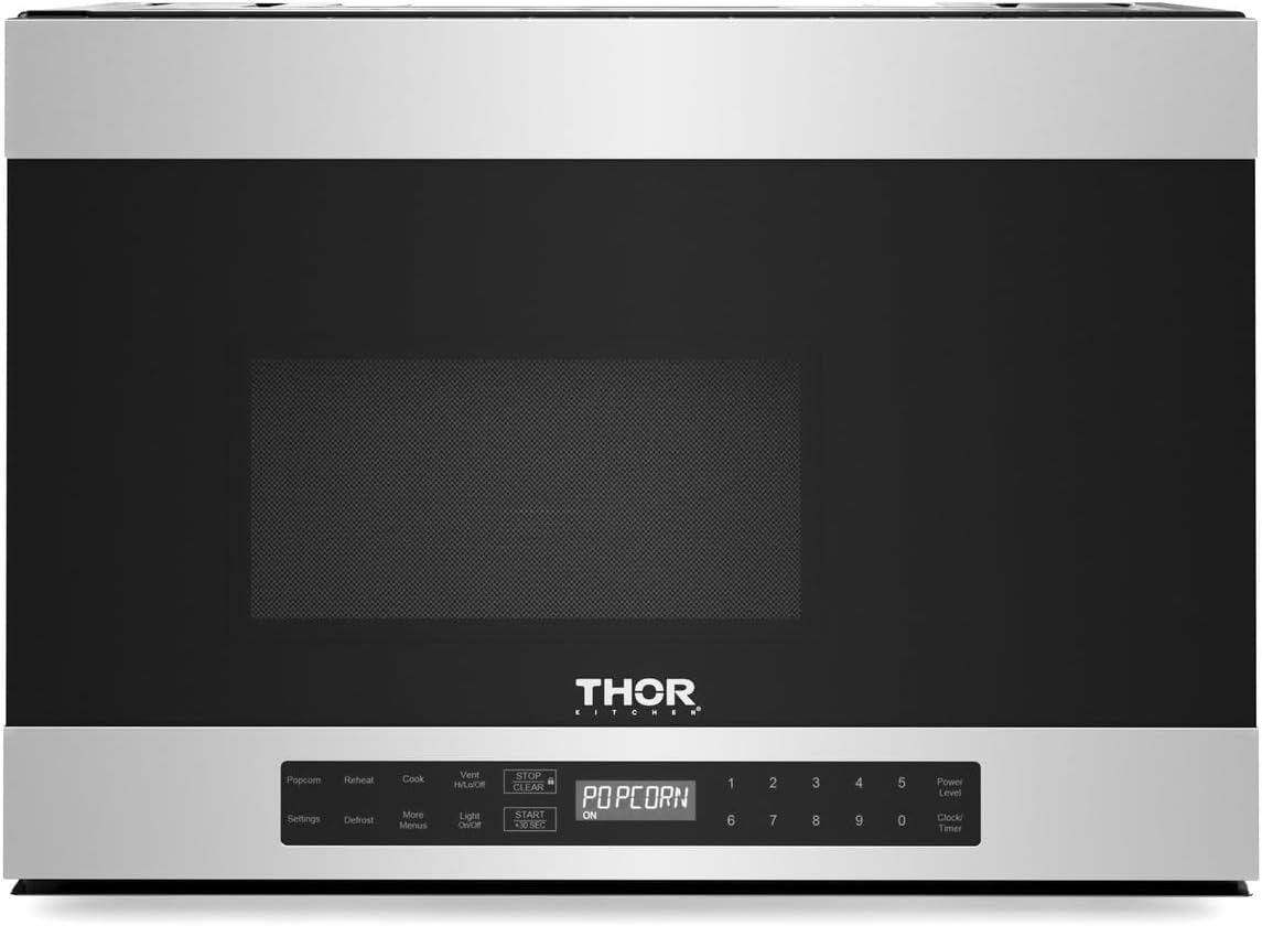 THOR Kitchen 24-Inch Convertible Over-the-Range Microwave with Ventilation - Model TOR24SS