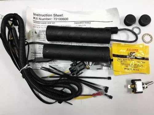 Snow Blower Thrower Snowblower Heated Hand Warmer Handle Grips 72100800,Replacement for Ariens OEM