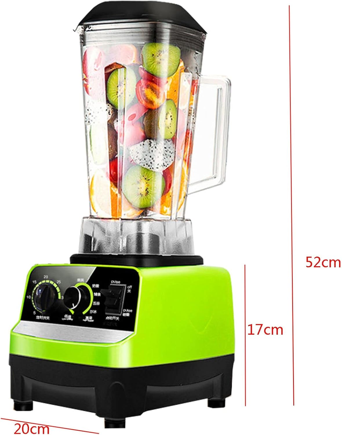 Smoothie Shake Blender, 1300W 2L Auto Electric Blender Professional Juicer Mixer Grinder Adjustable Speed Food Mixer Juicer?110V Food Processor Multi-Function Kitchen Mixer System/2899