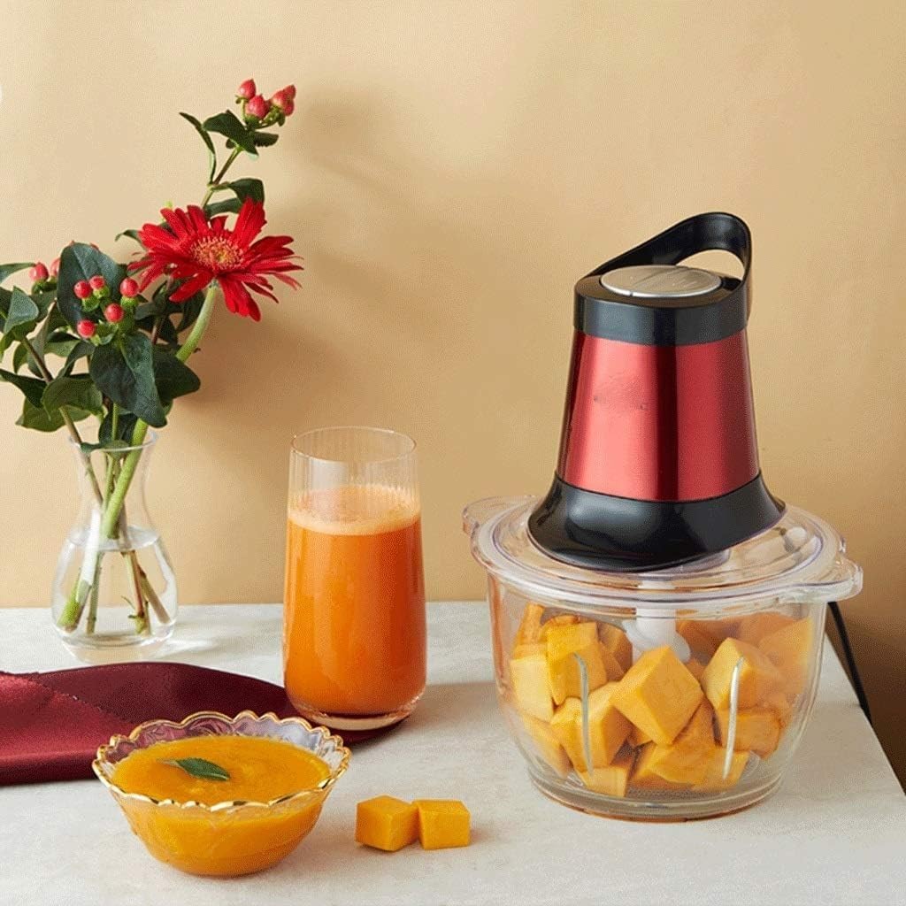 Electric Meat Grinder Machine Stainless Steel Household Electric Food Chopper Mincer Blender Grinder Home Kitchen Food Processor for Meat Fruit