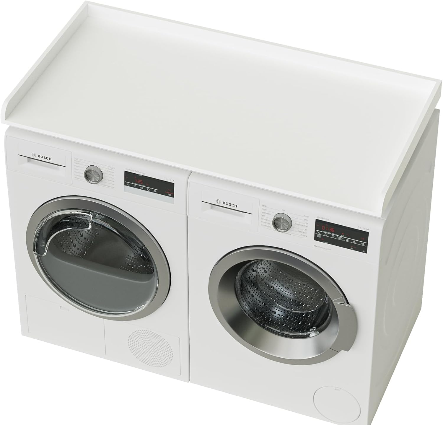 Washer Dryer Countertop, Laundry Room Organization and Storage, 27.6