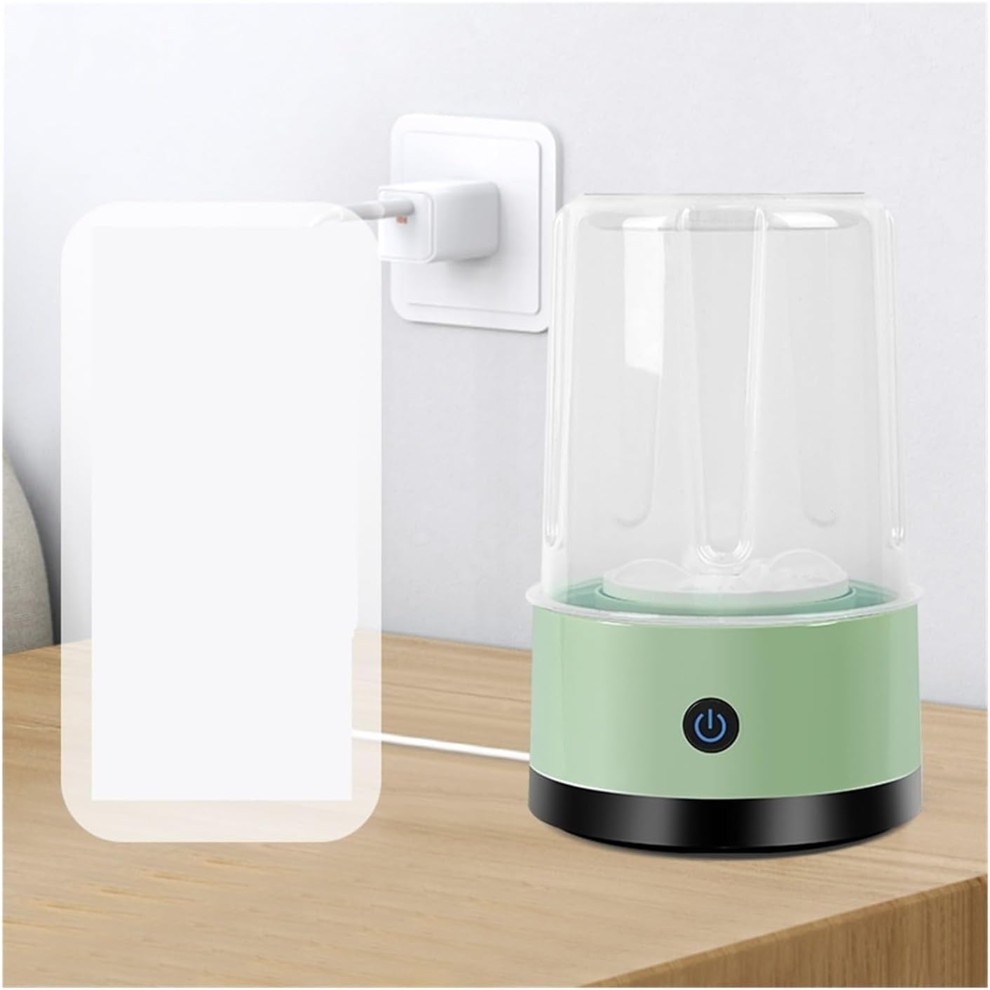 Compact Laundry. Portable Washer Portable Washing Machines for Apartments Charging Silent Washing for Underwear Panty Sock .Portable(White)