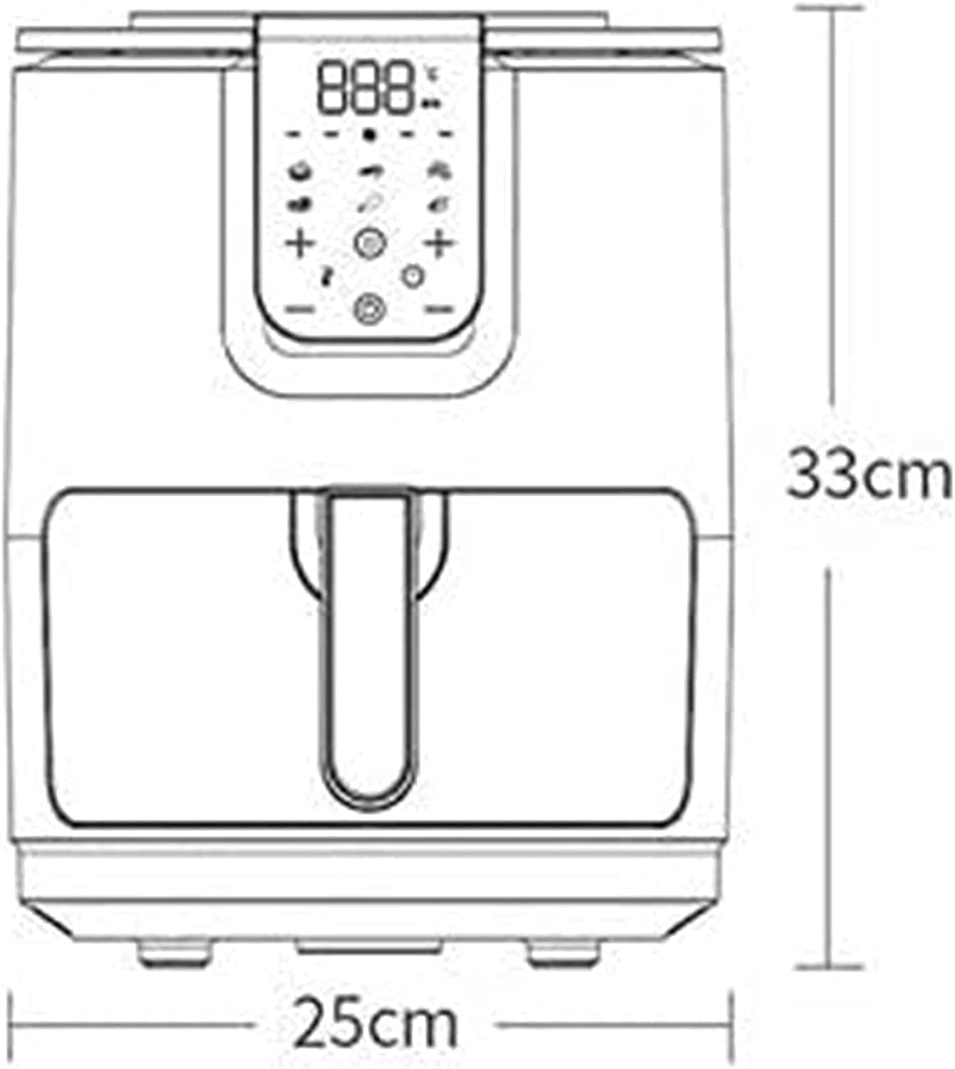 oven mini oven air fryer oven Small Air Fryer, Air Fryer for Home Use 1400W Power Air Fryer Digital Led Touch Screen Timer Temperature Control Electric Deep Fryer Air Fryer Kitchen Tools Small Air F