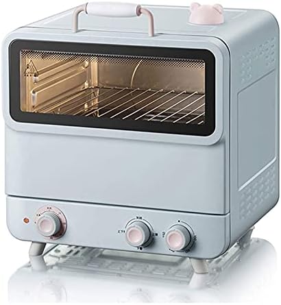 20L Toaster Oven Tabletop Cooking Baking Portable Oven 1200w 60 min Timer 100-250°. Multifunctional Steaming and Baking Machine Automatic Steam Baking Cake
