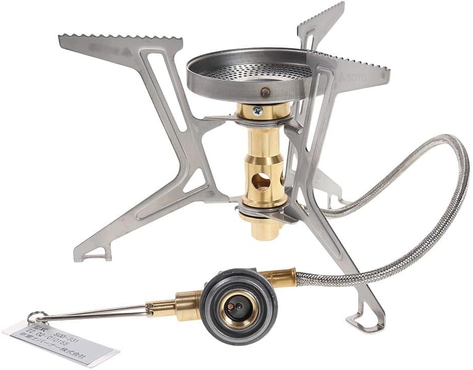 SOTO SOD-331 SOD-331 Single Burner, Equipped with Micro Regulator (High Heat and Wind Resistant), Comfortable with High Heat Consumption (Fuel Saving), Compact Storage (Lightweight), Separated Type,