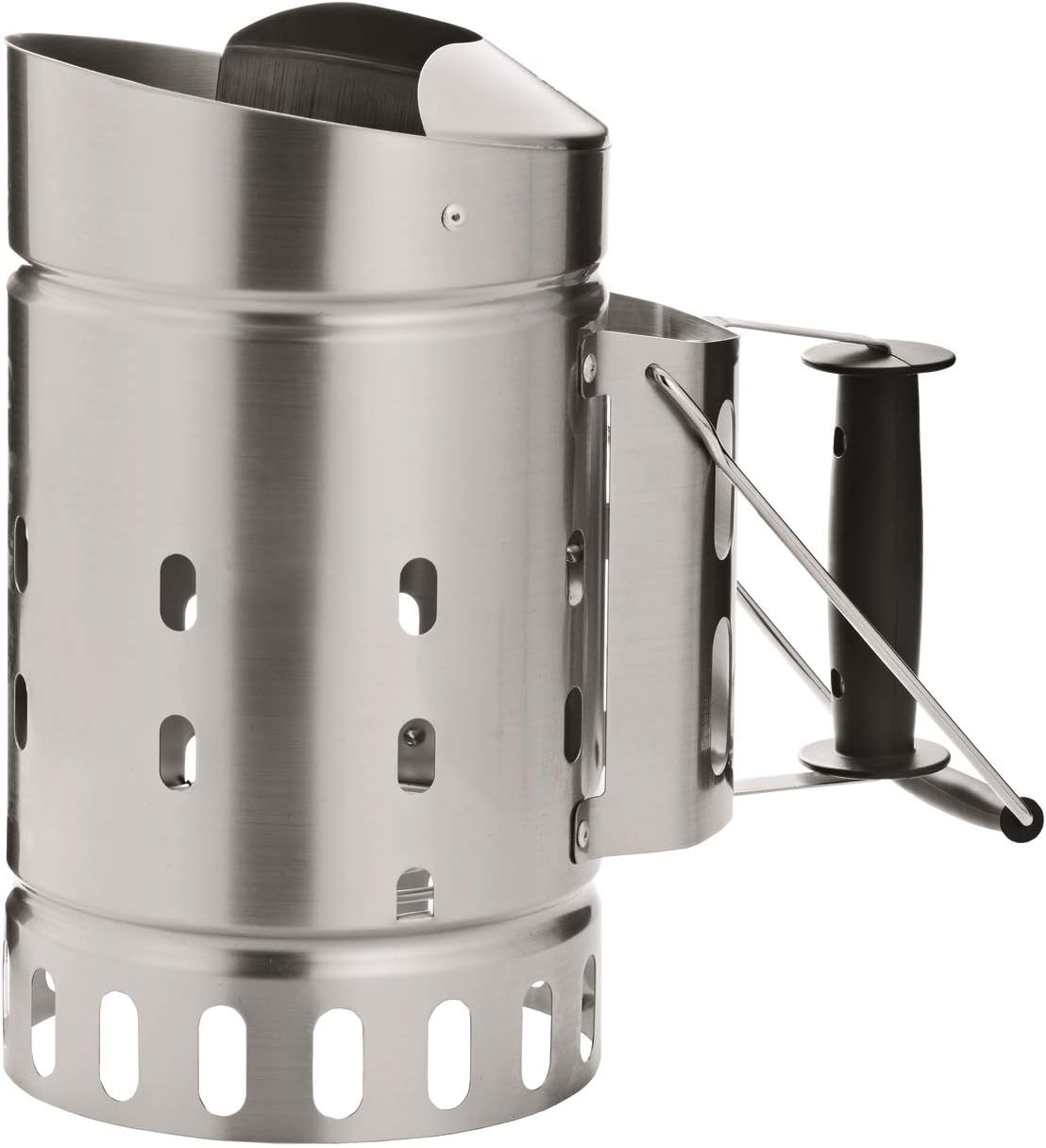 Rösle Stainless Steel Charcoal Starter Chimney, Silver, (25039)