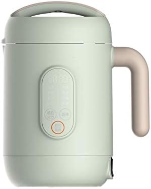 Soymilk Maker Household Mini Cooker Multi Functions Food Blender Convenient Hot Pot Food Mixer(Gray)